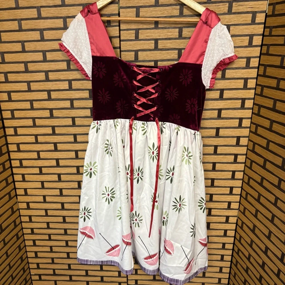 Her Universe Disney Dress Shop Haunted Mansion Tightrope Walker Dress Size Large - Picture 2 of 11